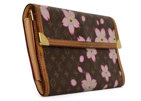 cherry blossom louis vuitton wallet|LOUIS VUITTON Monogram Cherry Blossom Porte Tresor International Wallet .